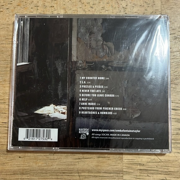 Semko Fontaine Taylor Heartaches & Numbers CD Sealed - Picture 2 of 2